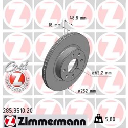 DISC ZIMMERMANN HYUNDAI/KIA Coat Z