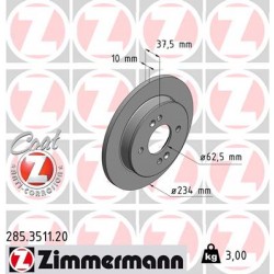 DISC ZIMMERMANN HYUNDAI/KIA Coat Z