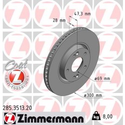 DISQUE ZIMMERMANN HYUNDAI Coat Z