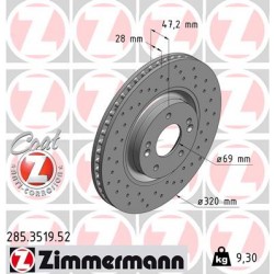 DISC ZIMMERMANN HYUNDAI/KIA SPORT Z