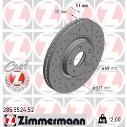 DISC ZIMMERMANN HYUNDAI SPORT Z