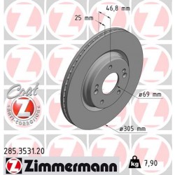 DISQUE ZIMMERMANN HYUNDAI/KIA Coat Z