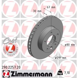 DISC ZIMMERMANN JAGUAR Coat Z