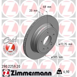 DISC ZIMMERMANN JAGUAR Coat Z