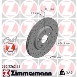 SCHIJF ZIMMERMANN JAGUAR SPORT Z