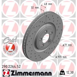 DISC ZIMMERMANN JAGUAR SPORT Z