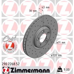 DISQUE ZIMMERMANN JAGUAR SPORT Z