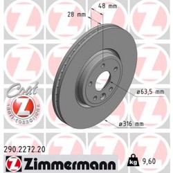 DISC ZIMMERMANN JAGUAR Coat Z