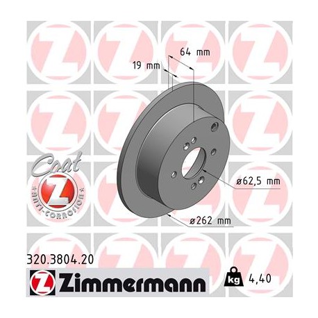 DISQUE ZIMMERMANN KIA/HYUNDAI Coat Z