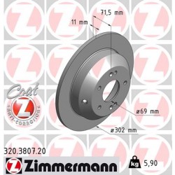 DISQUE ZIMMERMANN KIA/HYUNDAI Coat Z