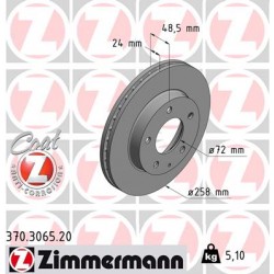 DISQUE ZIMMERMANN MAZDA Coat Z