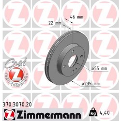 DISC ZIMMERMANN MAZDA Coat Z