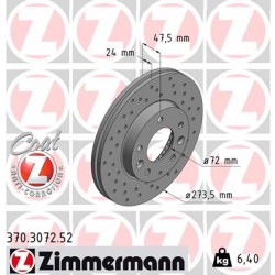 DISC ZIMMERMANN MAZDA SPORT Z