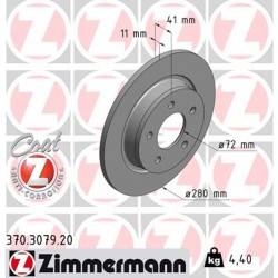 DISC ZIMMERMANN MAZDA Coat Z