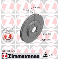 DISC ZIMMERMANN MAZDA Coat Z