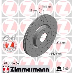 DISC ZIMMERMANN MAZDA SPORT Z