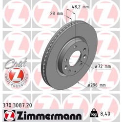 DISC ZIMMERMANN MAZDA Coat Z