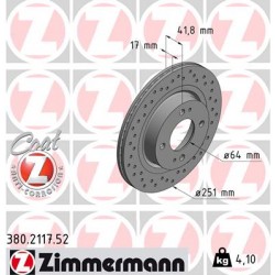 DISC ZIMMERMANN MITSUBISHI SPORT Z