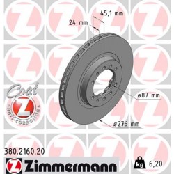 DISQUE ZIMMERMANN MITSUBISHI Coat Z