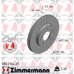 DISQUE ZIMMERMANN MITSUBISHI Coat Z