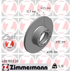 DISC ZIMMERMANN MERCEDES Coat Z