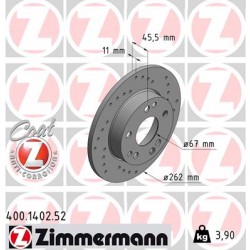 DISC ZIMMERMANN MERCEDES SPORT Z