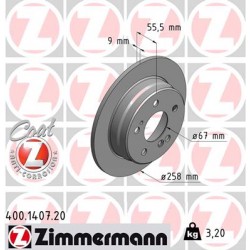 DISC ZIMMERMANN MERCEDES Coat Z