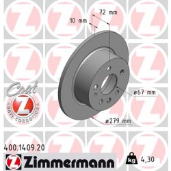 DISC ZIMMERMANN MERCEDES Coat Z