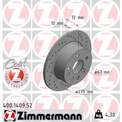 DISC ZIMMERMANN MERCEDES SPORT Z