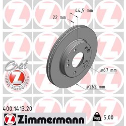 DISC ZIMMERMANN MERCEDES Coat Z