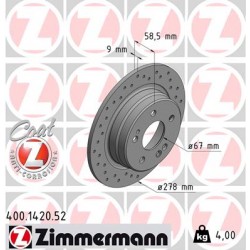 DISC ZIMMERMANN MERCEDES SPORT Z