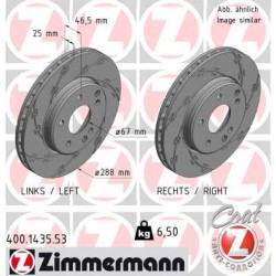 DISC ZIMMERMANN MERCEDES BLACK Z