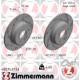 DISC ZIMMERMANN MERCEDES BLACK Z