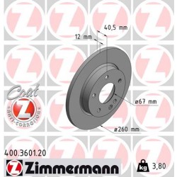 DISC ZIMMERMANN MERCEDES Coat Z