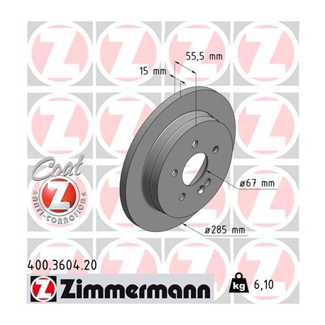 SCHIJF ZIMMERMANN MERCEDES Coat Z