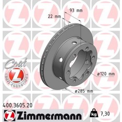 DISC ZIMMERMANN MERCEDES/VAG Coat Z