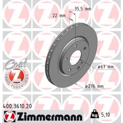 DISC ZIMMERMANN MERCEDES Coat Z