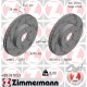 DISC ZIMMERMANN MERCEDES BLACK Z