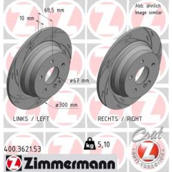 DISQUE ZIMMERMANN MERCEDES BLACK Z