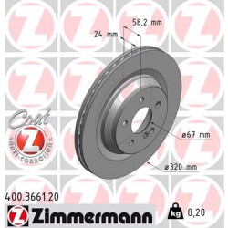 DISC ZIMMERMANN MERCEDES Coat Z