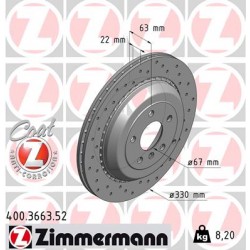 DISC ZIMMERMANN MERCEDES SPORT Z