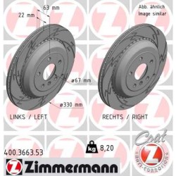 DISQUE ZIMMERMANN MERCEDES BLACK Z