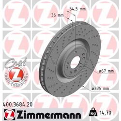 DISC ZIMMERMANN MERCEDES Coat Z