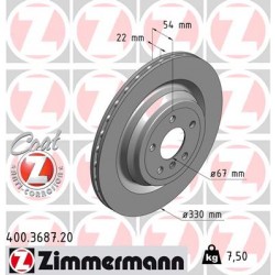 DISC ZIMMERMANN MERCEDES Coat Z