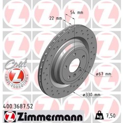 DISQUE ZIMMERMANN MERCEDES SPORT Z