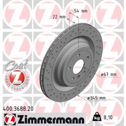 DISC ZIMMERMANN MERCEDES Coat Z