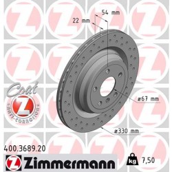 DISC ZIMMERMANN MERCEDES Coat Z