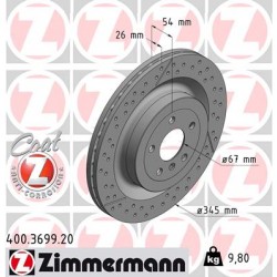 DISC ZIMMERMANN MERCEDES Coat Z