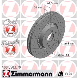 DISC ZIMMERMANN MERCEDES FORMULA Z Coat Z