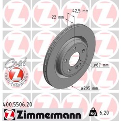 DISC ZIMMERMANN MERCEDES Coat Z